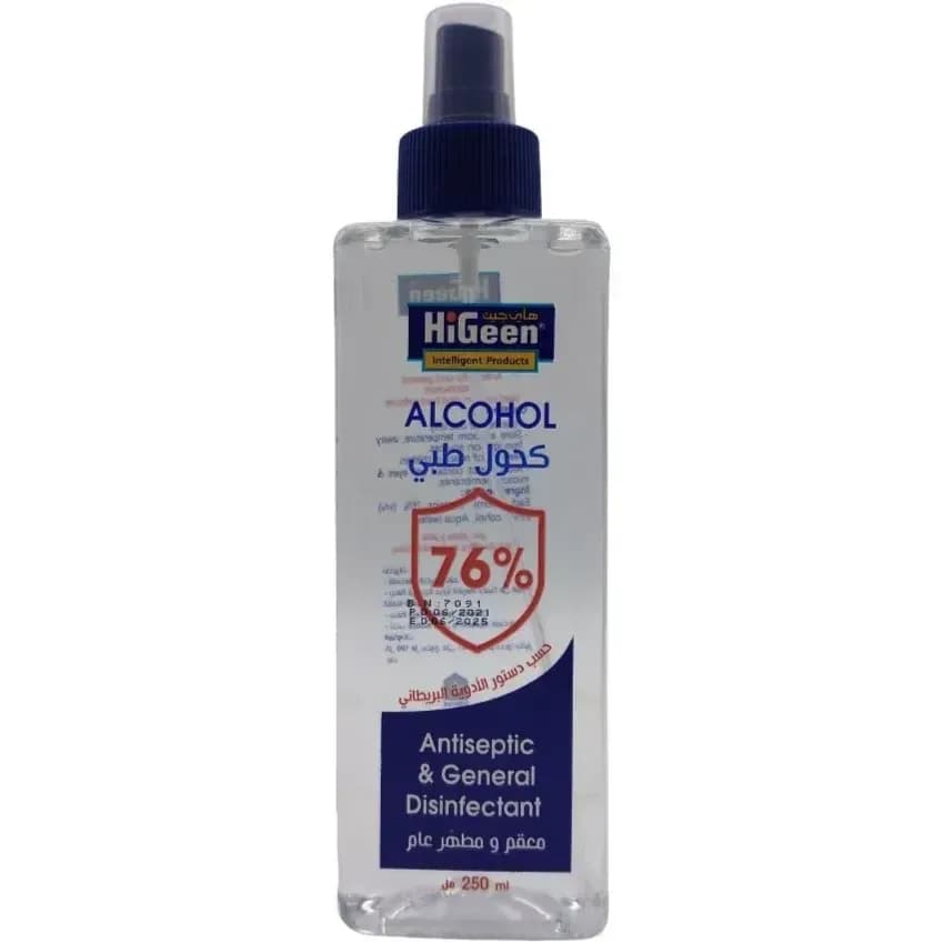 Higeen Alcohol 76% 250 Ml