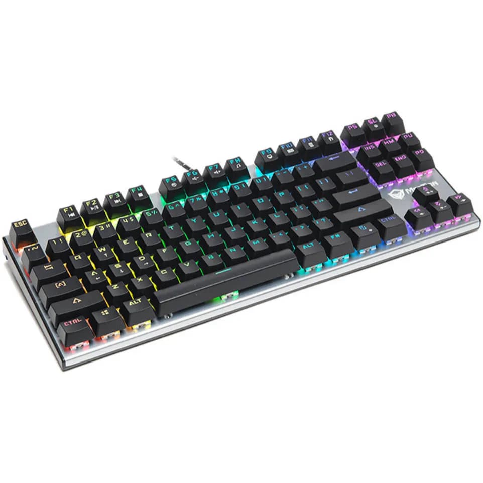 MEETION MT-MK04 RGB 87 Keys Mechanical Gaming Keyboard Wired USB Gaming Keyboard