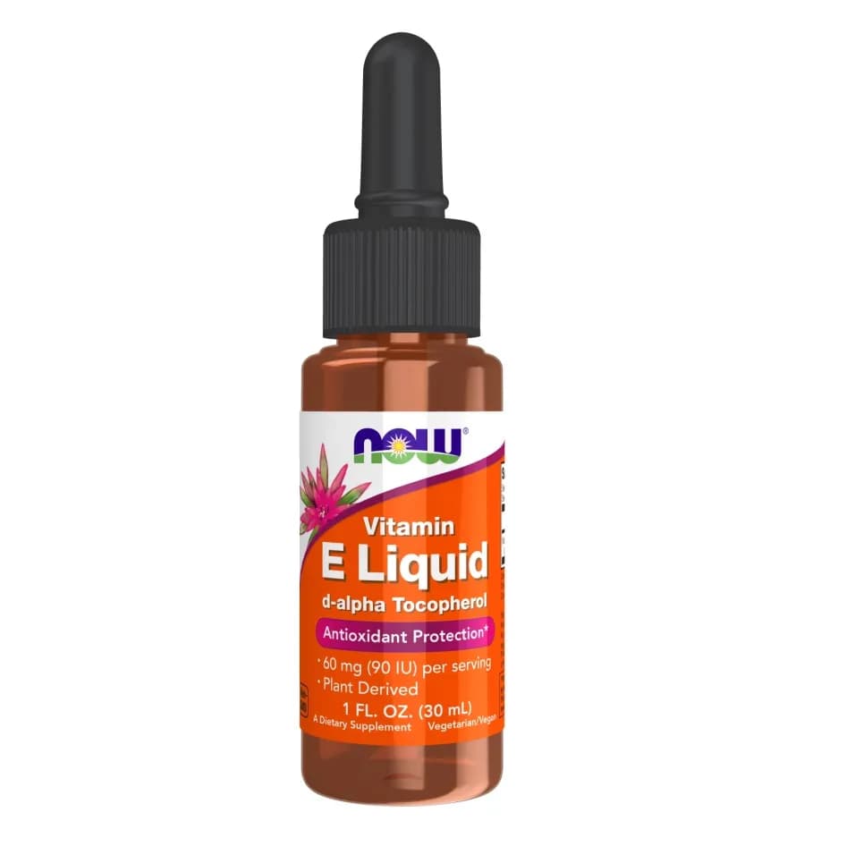 Now Vitamin E Liquid 90 Iu 30 Ml