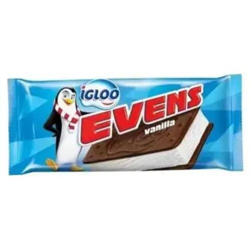 Igloo Evens Ice Cream Sandwich 100ml