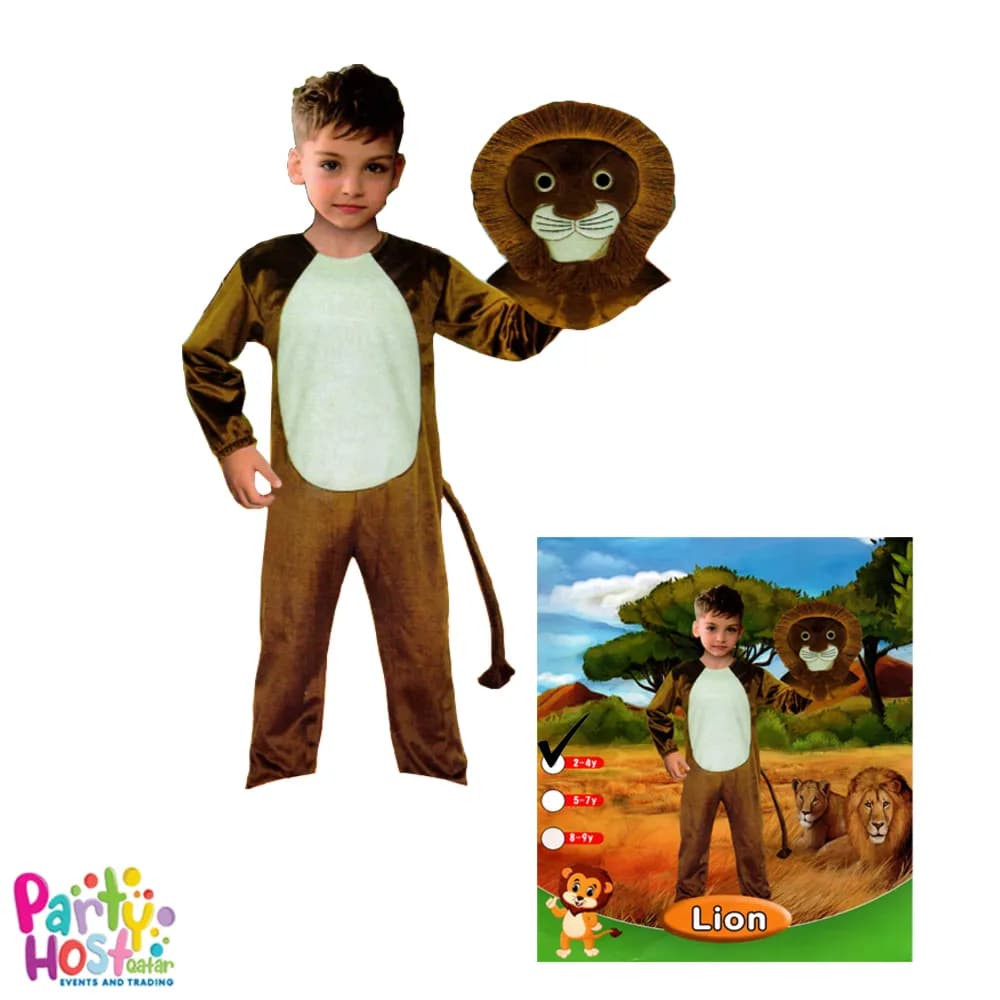 Lion Costume (Age 2 - 4) 