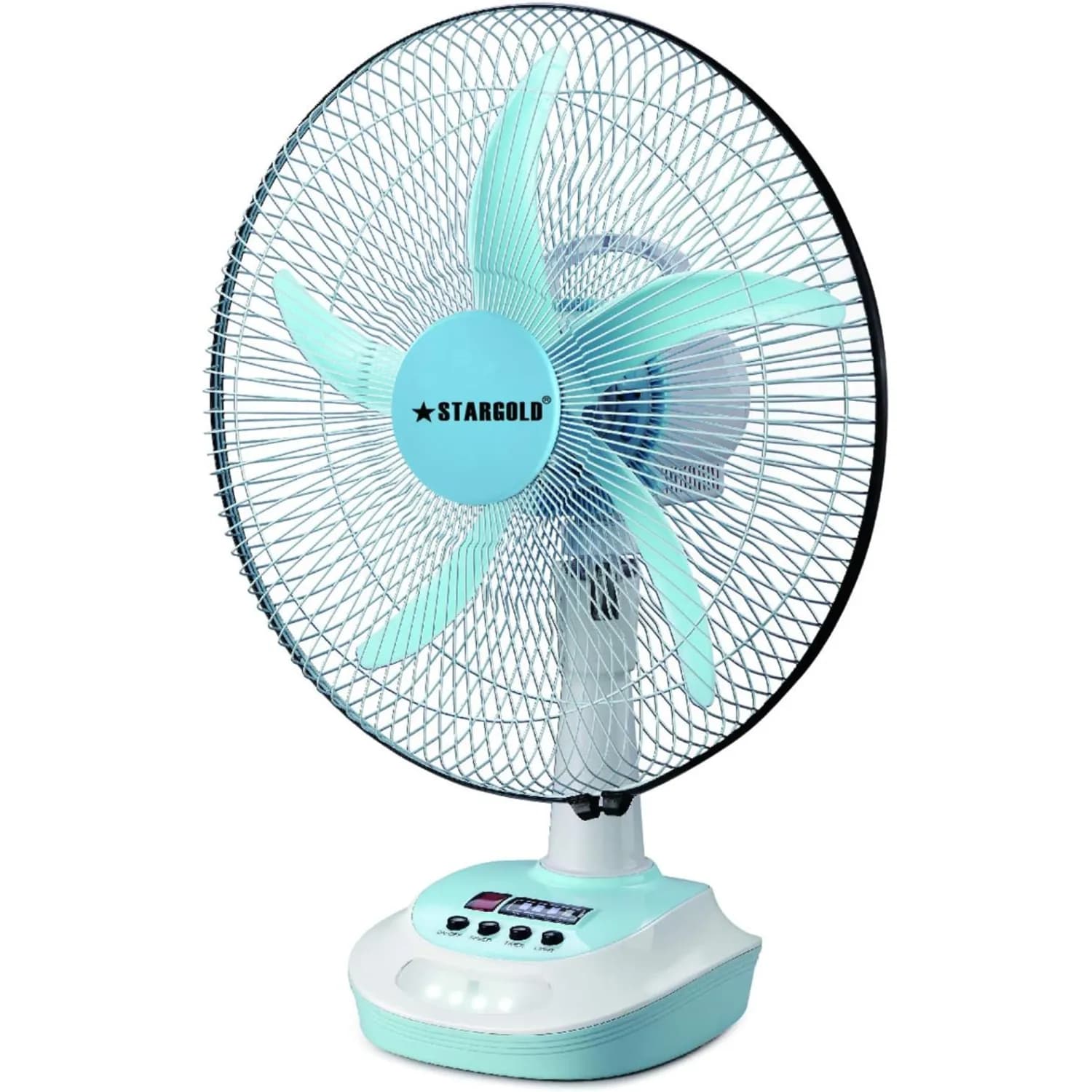 Stargold 16inc Recha Table Fan 25w Ac/dc Sg4036