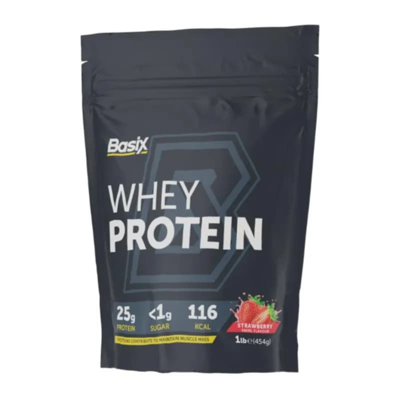 Basix Whey Protein Strawberry 1Lb