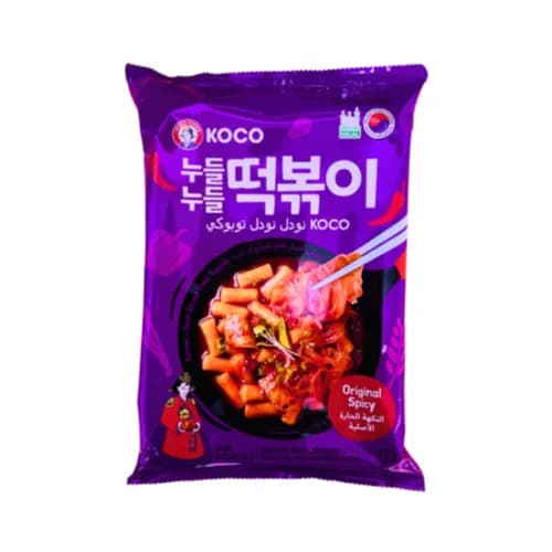 Koco Foods Original Spicy Toppoki Noodles Pack, 230G