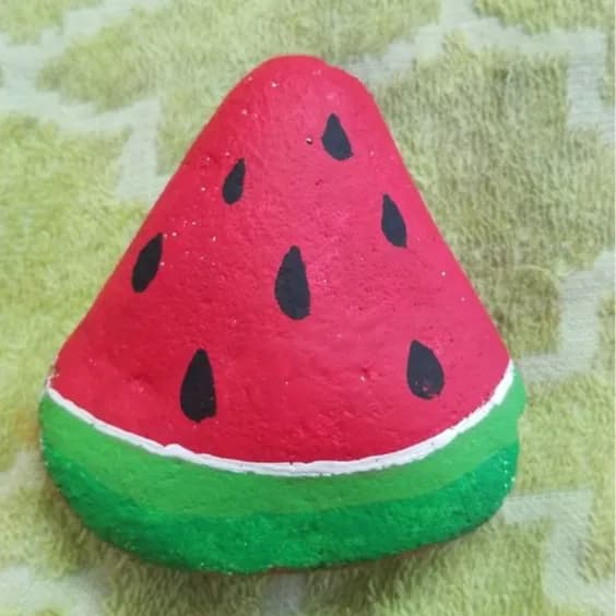 3pcs Watermelon Stone Art