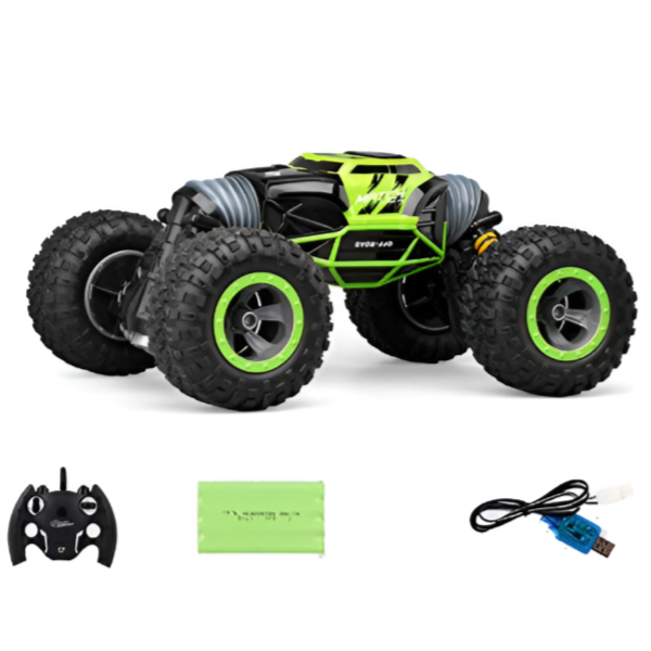 Hyper Actives Double Sided Rolling Stunt Remote Control Car (RCGB83)