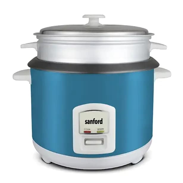 Sanford 1.5ltr Rice Cooker Steel Lid 700w Sf2514rc