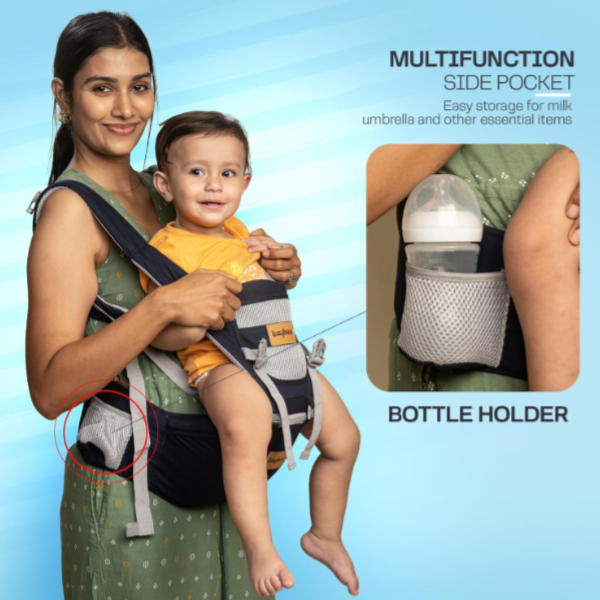 Baybee 9 in 1 Ergo Baby Carrier for Newborn with Hip Seat (DIBY02)