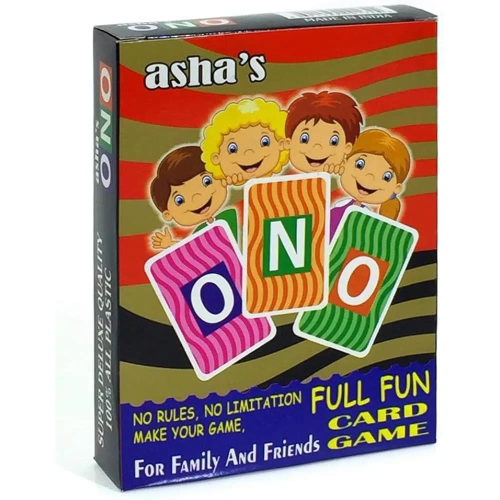 Super Deluxe Quality UNO 100% All Plastic Ashas ONO Card EBTY-PG005-6