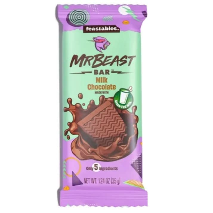 Mr Beast Milk Chocolate Bar 35g