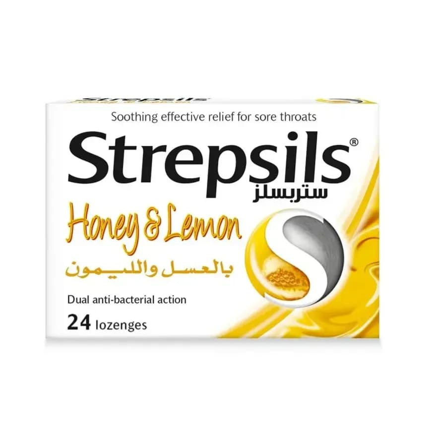 Strepsils Honey & Lemon 24 Lozenges