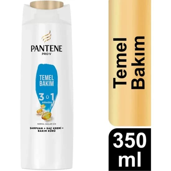 Pantene Temel Bakım 3'Ü1 Arada Şampuan 350 Ml