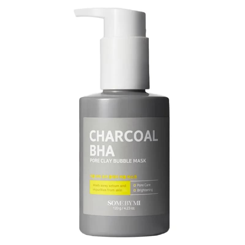 Some By Mi Charcoal BHA Pore Clay Bubble Mask - 120g