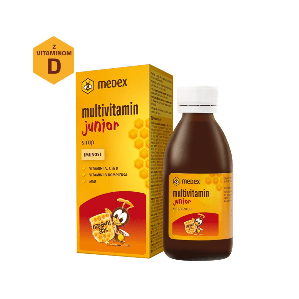 Medex Multivitamin Junior honey syrup 150ml