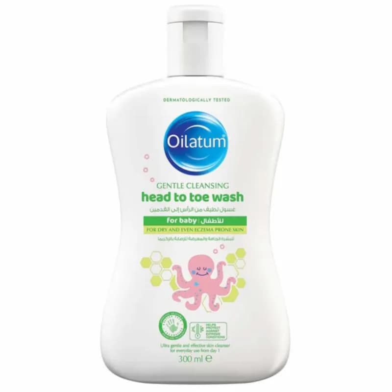 Oilatum Baby Gentle Clean.Head To Toe Wash 300 Ml