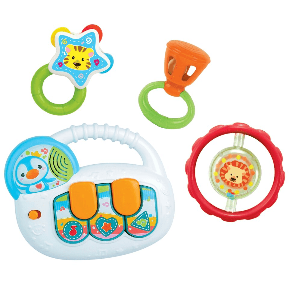 WinFun Rattle Musical Set - 4 Piece