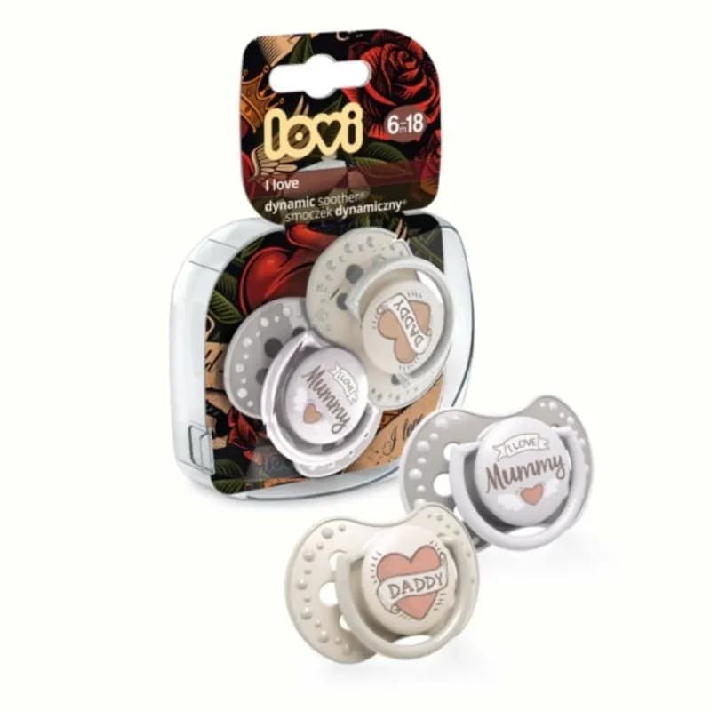 Lovi I Love Soother 6-18M-2Pcs-22/868