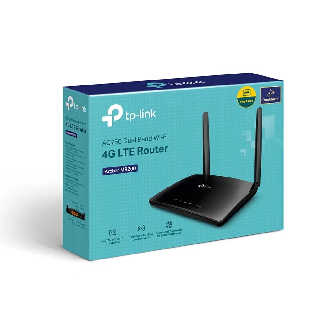 AC750 Wireless Dual Band 4G LTE Router