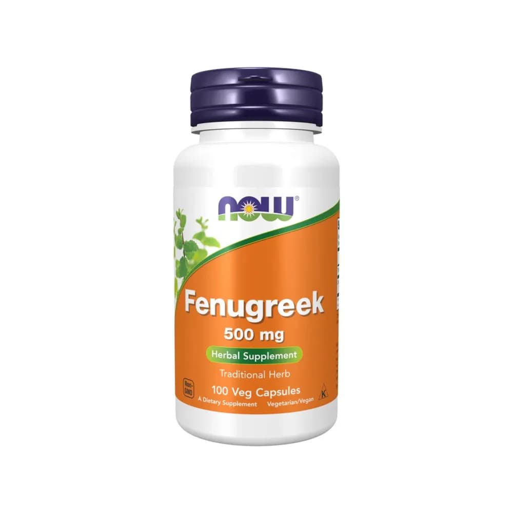 NOW FENUGREEK 500 MG 100 CAPSULES