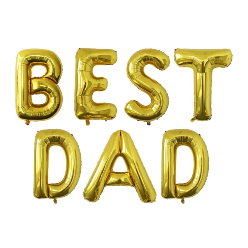 Best Dad Balloon Banner