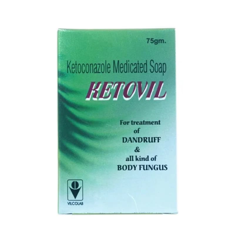 Vilco Ketovil Medicated Soap 75 Gm