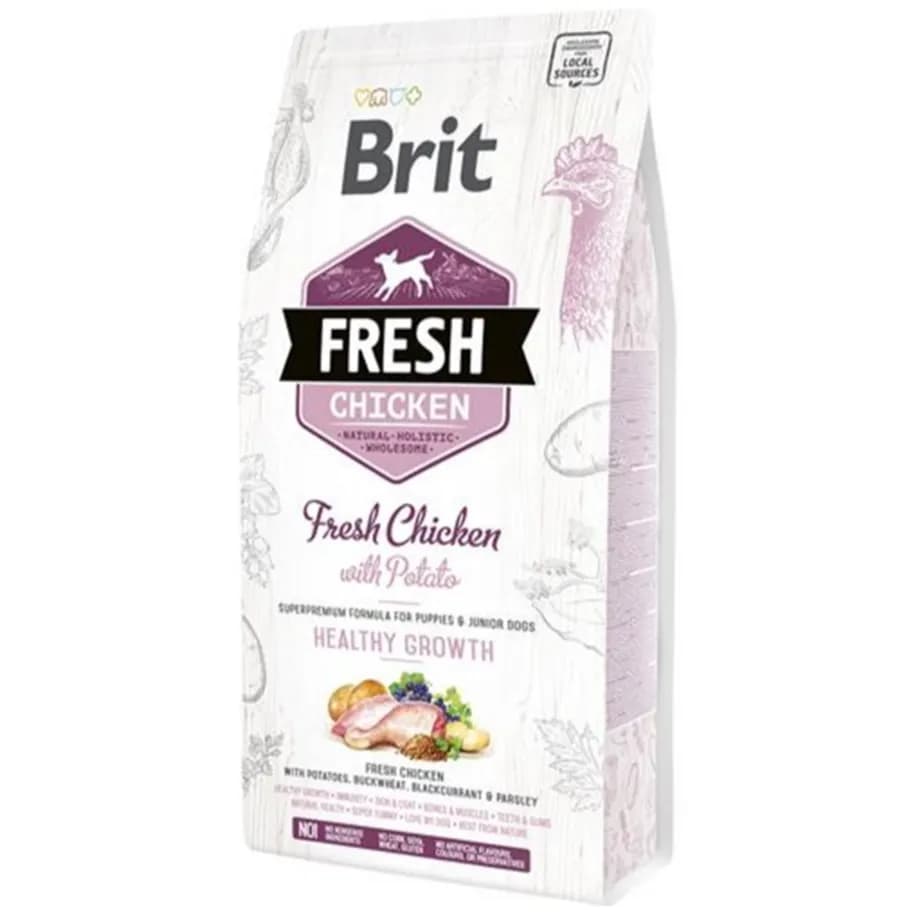 Brit Fresh Chicken with Potato Puppy Healthy Growth 2,5 kg