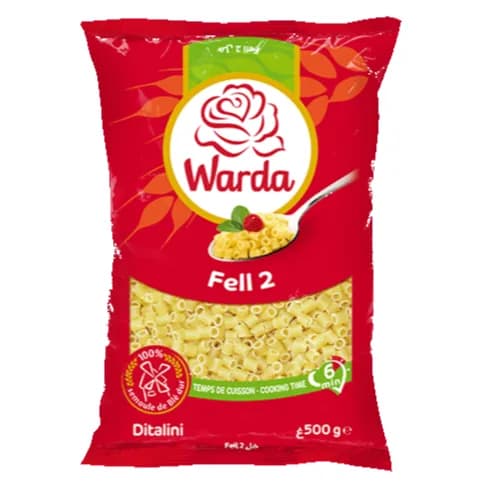 Warda Feli 2 Pasta 500g(Ditalini)