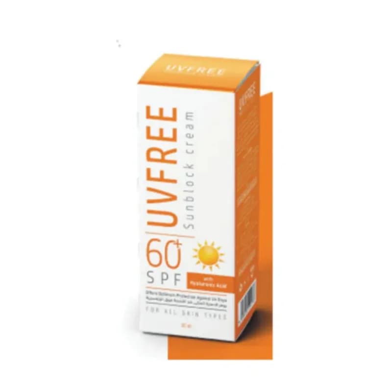 Uv Free Sun Block Cream Spf 60+ 50 ML