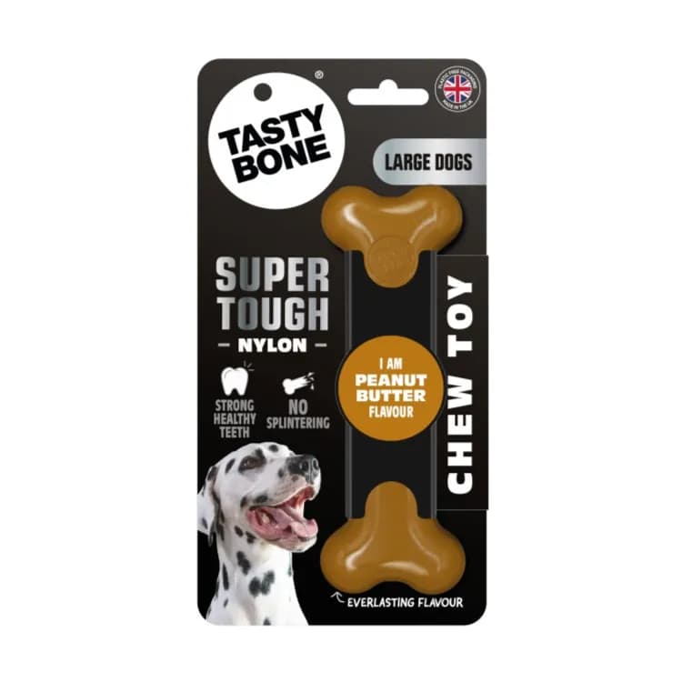 Tastybone Nylon Large Dog - Peanut Butter