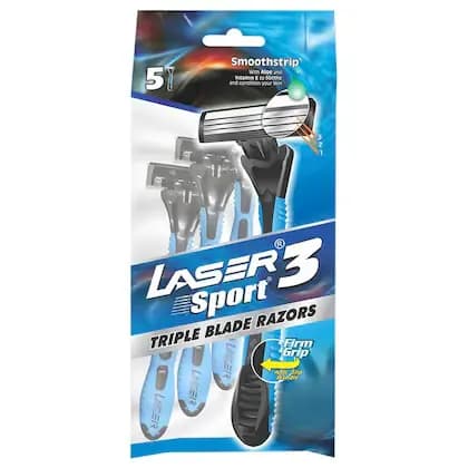 Laser Sport 3 Triple Blade Razors