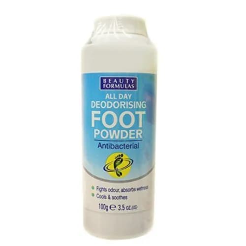 Beauty Formulas All Day Antibacterial Deodorizing Foot Powder