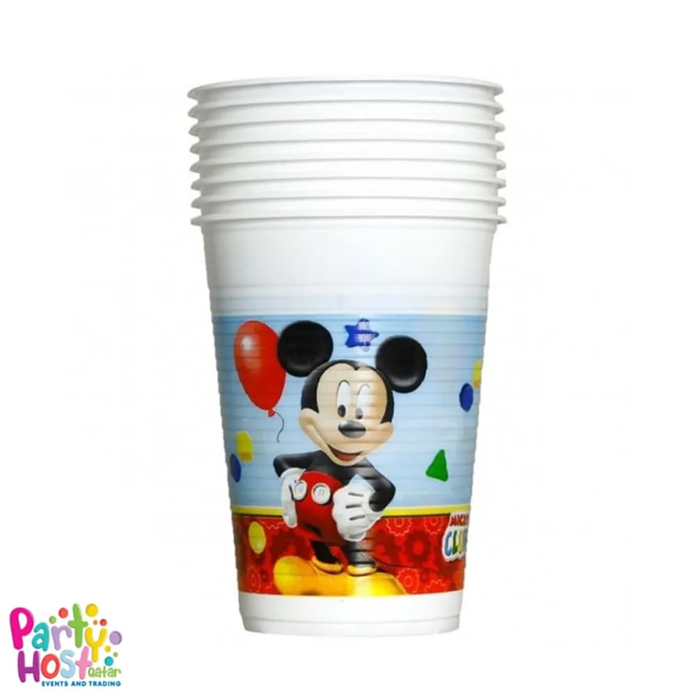 Mickey Mouse Cups (8Pcs)