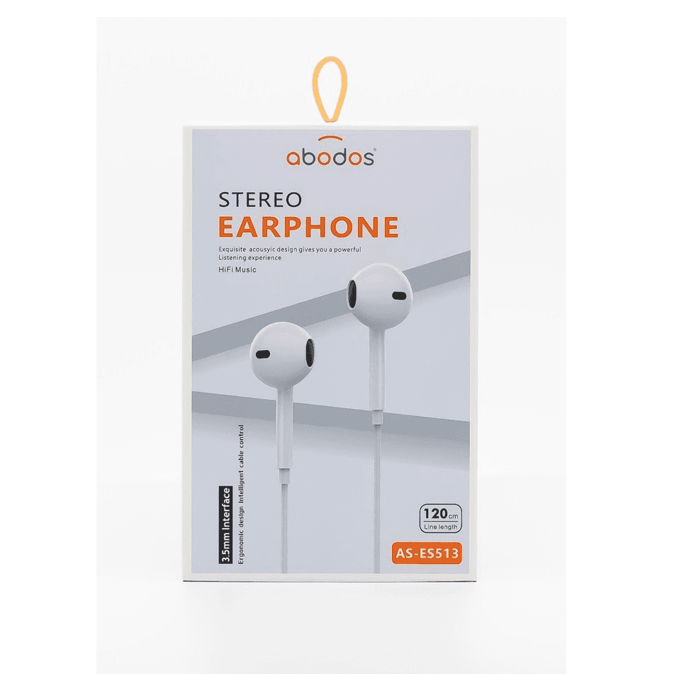 Stereo Earphone AS-ES513(white)