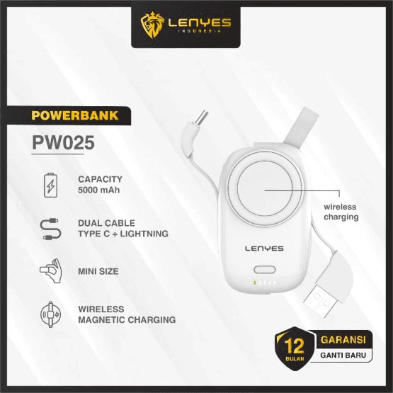 LENYES - WATCH POWER (PWO25) White