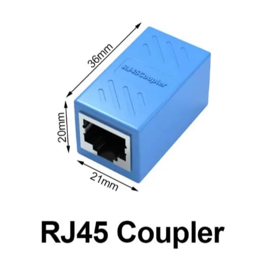 RJ45 to RJ45 1Pin Female Extender Connector (1Pcs)