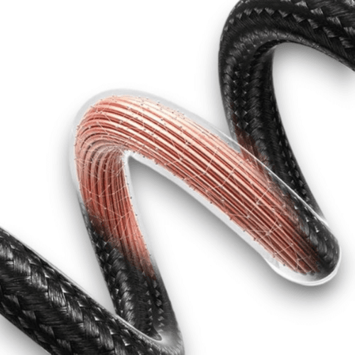 HR - 35W TYPE-C TO LIGHTNING Confidant Anti-break Cable (HR-611) Black