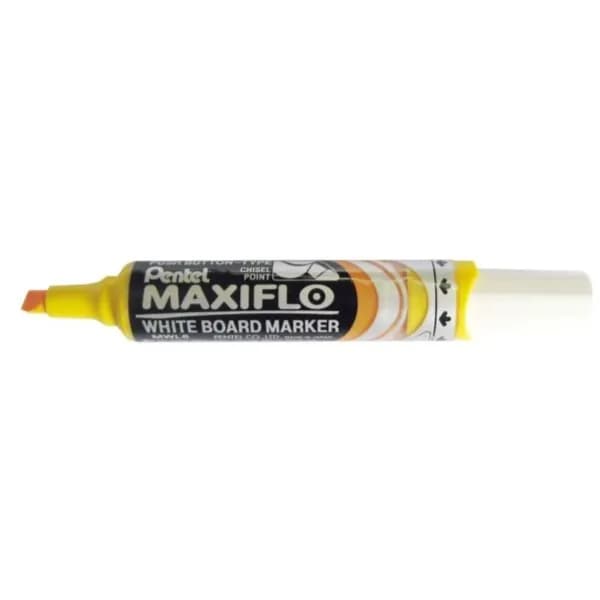 Maxiflo white board marker color yellow