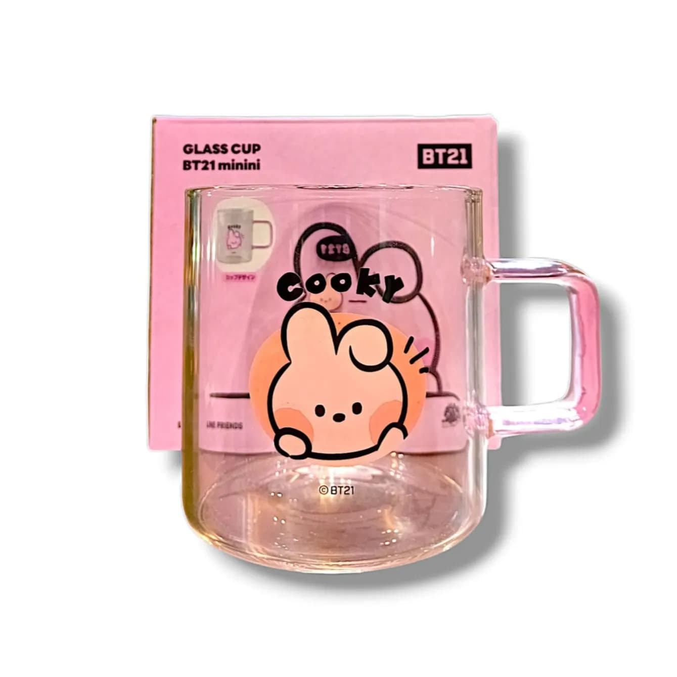 BT21 Minini Glass Cup Cooky