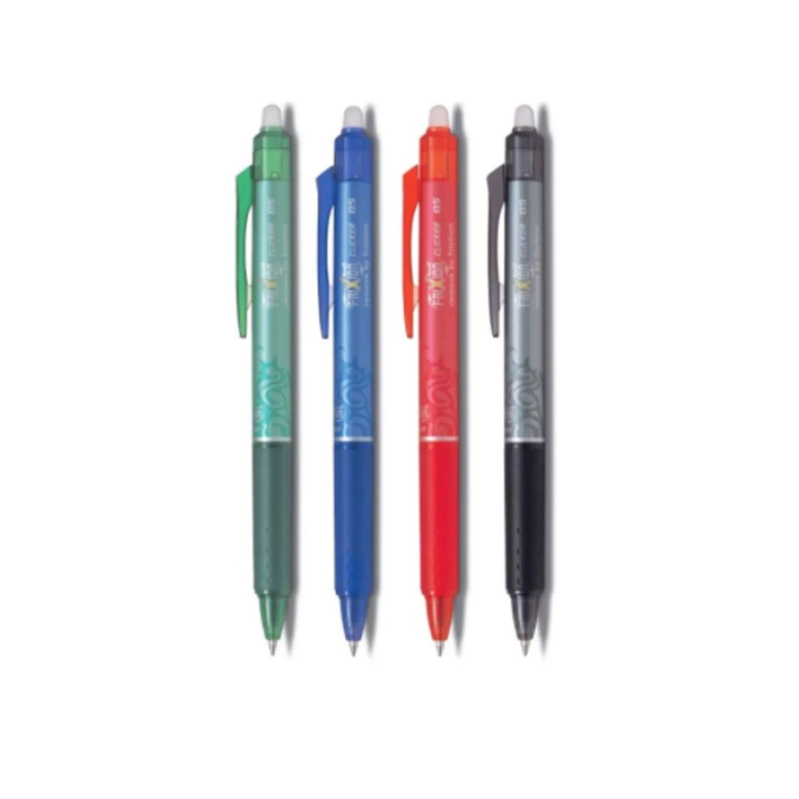 Pilot frixion clicker erasable 4 color  pen 0.5