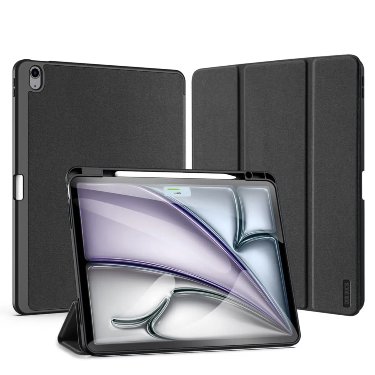 APPLE IPAD AIR 13 2024 BOOK COVER BLACK