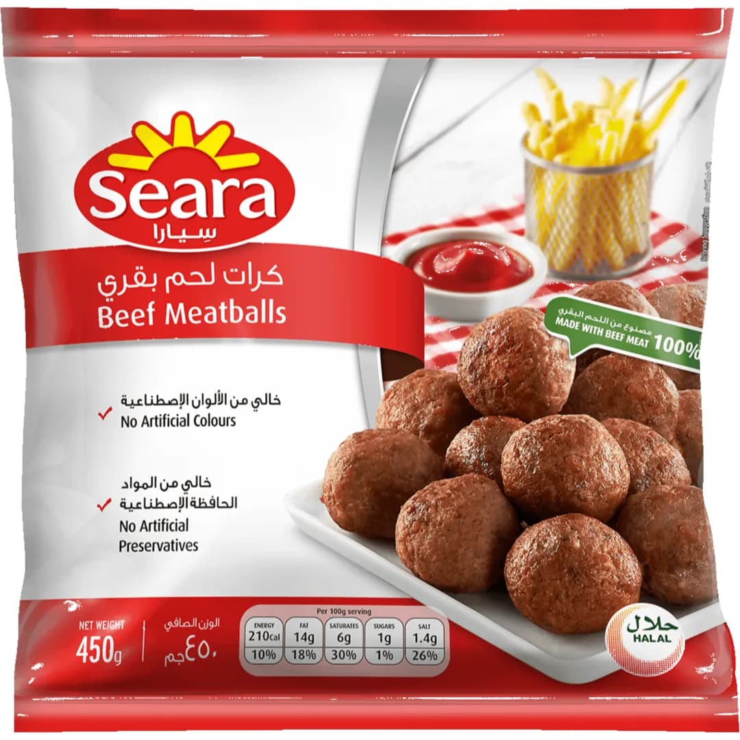 Seara Beef Meatballs 450G