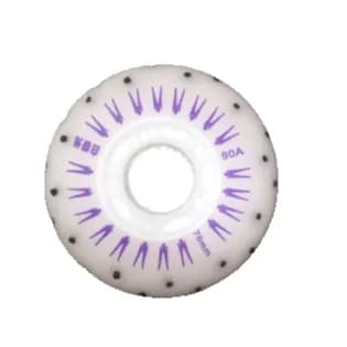 Sparking Led Wheels 76 Mm 90 A Purple Color