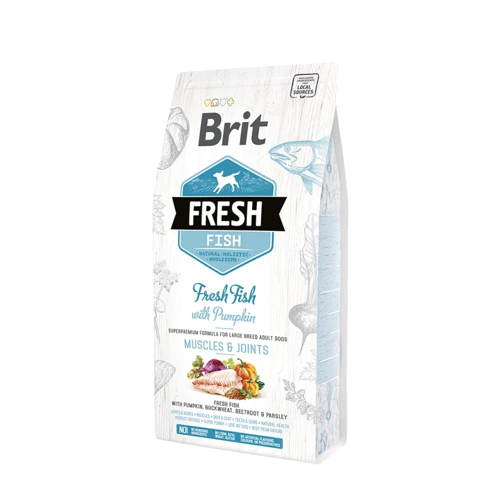 Brit Fresh Fish with Pumpkin Adult Large 2,5 kg