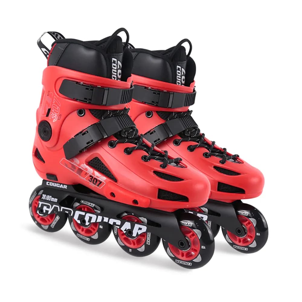 Cougar Mzs307c – Freestyle Slalom Skates (Red)