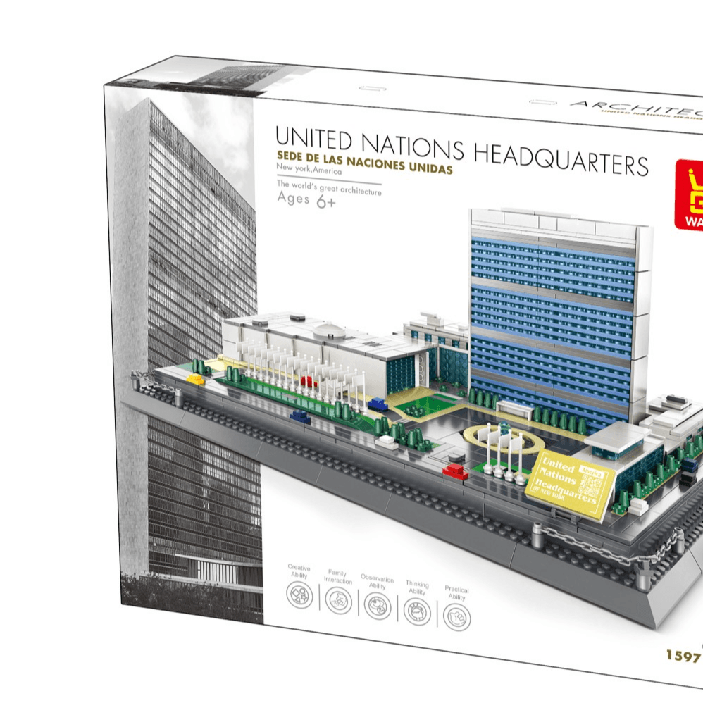 United Nations Headquarters-new York, America (Architecture Collection).