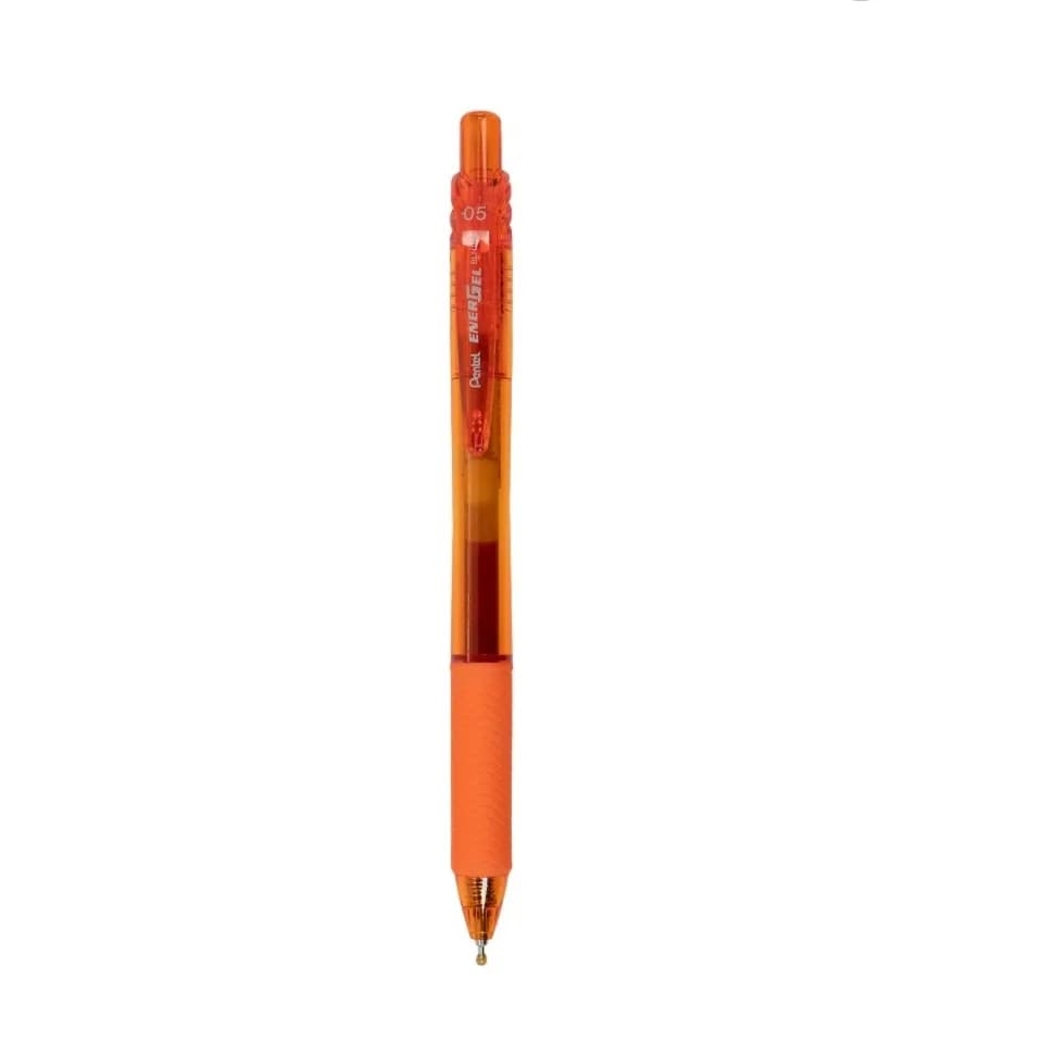 Pentel Energel Pen Orange 0.5