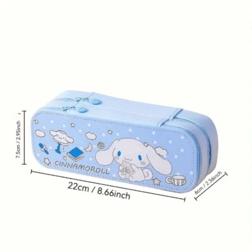 Sanrio Characters Double Layer Large Capacity Pencil Case (SJT88) (Melody)