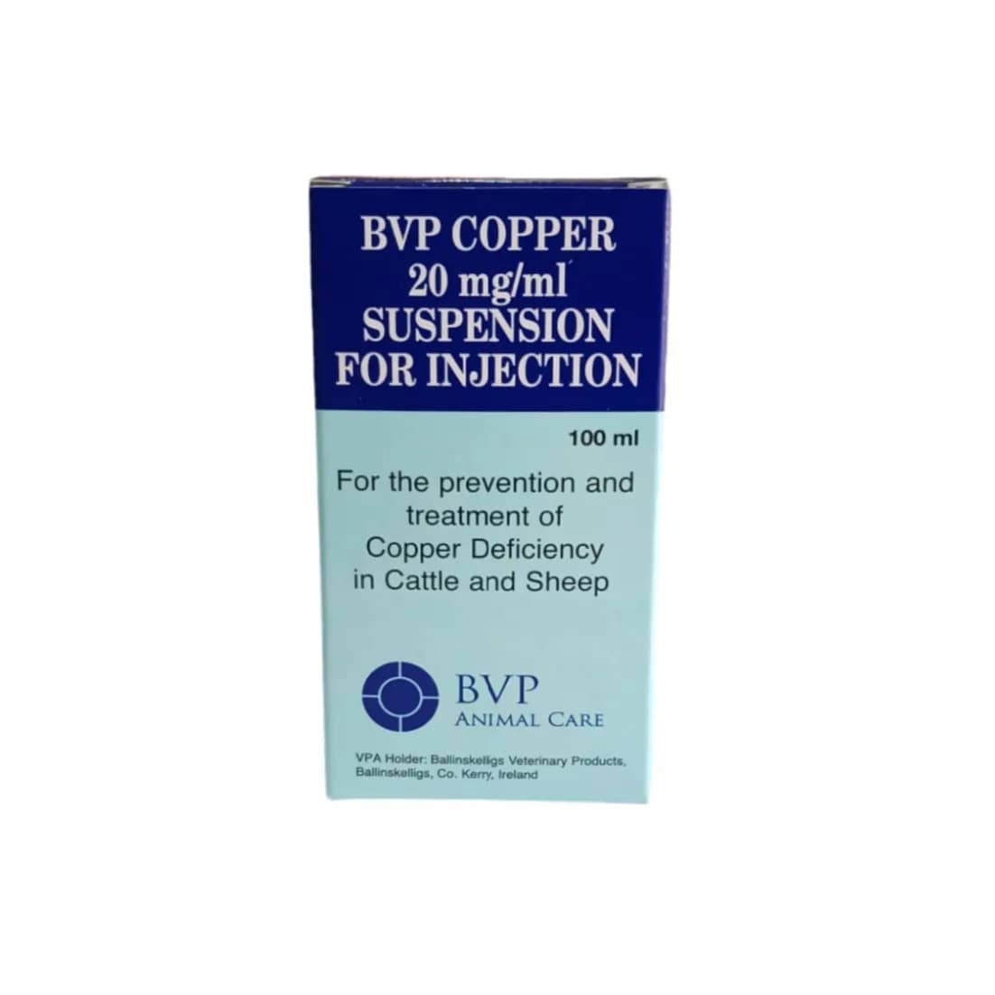 COPPER INJECTION 100ML - BVP IRELAND 