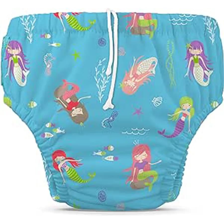 Charlie Banana 2in1 Swim Diaper & Training Pants Mermaid Jade L