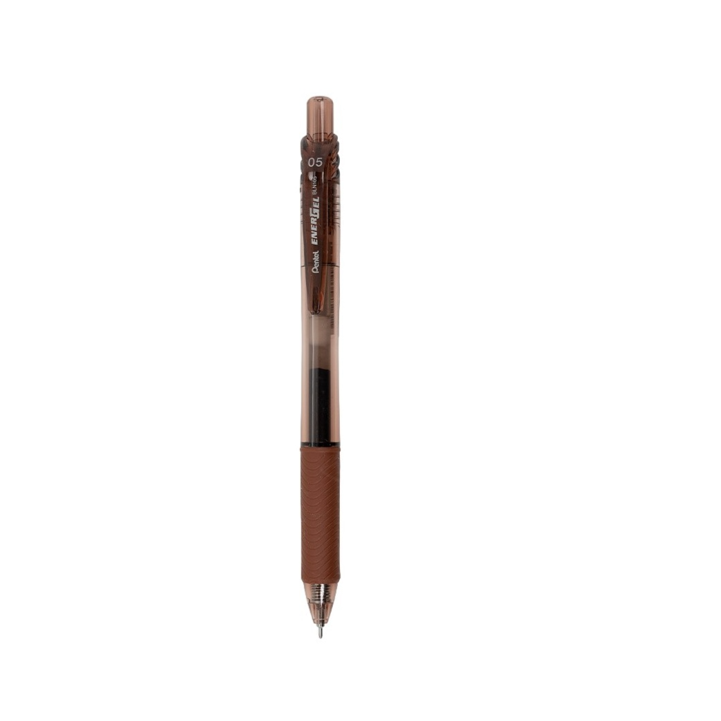 Pentel Energel Pen Brown 0.5